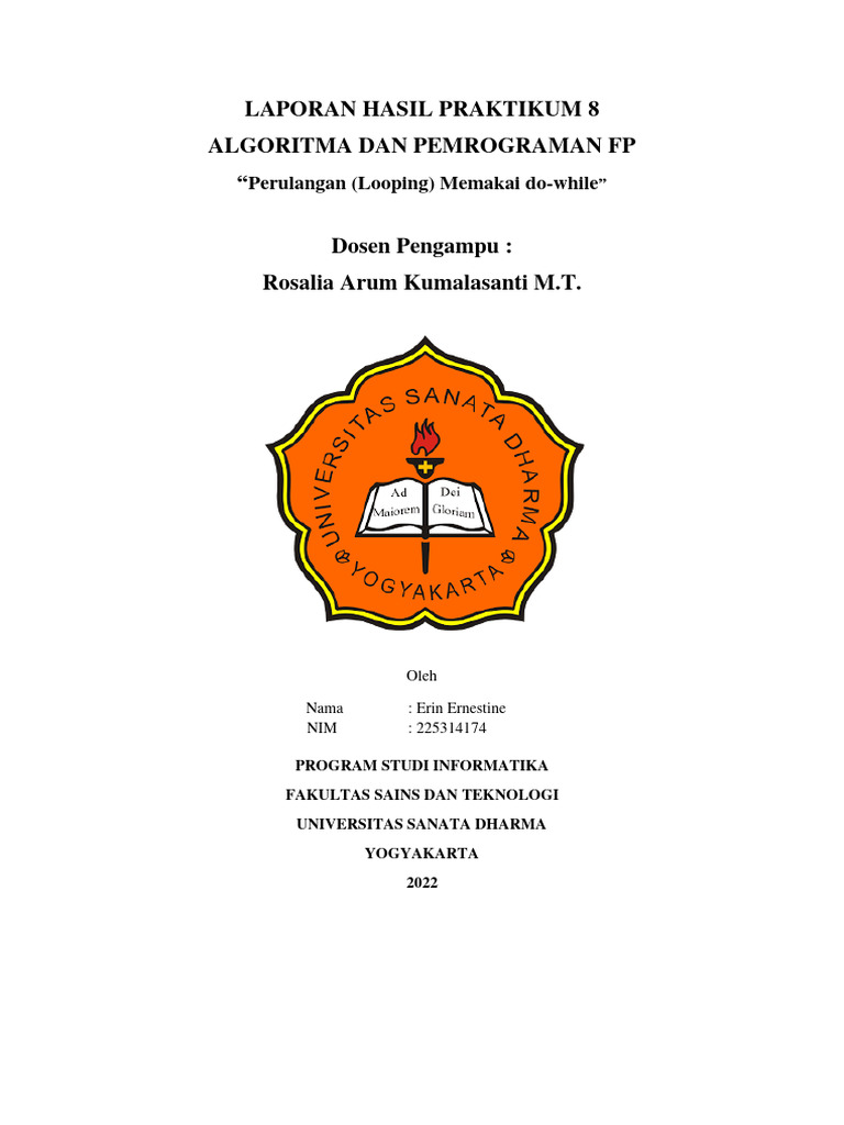 Praktikum Looping do-while dalam Pemrograman | PDF