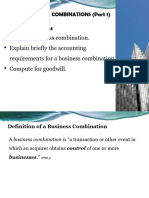 Business Combinations (Part 1)