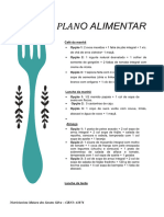 Plano Alimentar - Nutricionista Maiara Dos Santos CRN3 - 43876