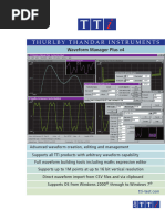 Tti - Waveform Manager Plus - v4 - Datasheet