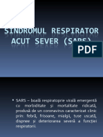 Sindromul Respirator Acut Sever (Sars)