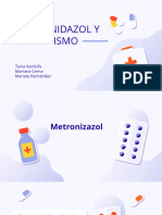 Metronidazol y Alcohol Presentación