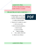 DAFTAR NAMA2 KLOMPOK FARMAKOGNOSI Okkk