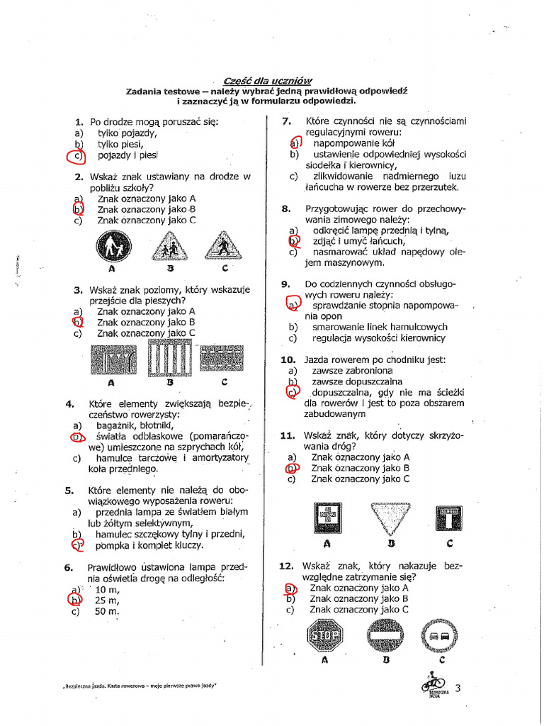 Karta Rowerowa | PDF