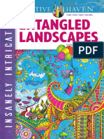 Creative Haven 13 - Entangled Landscapes Coloring Books