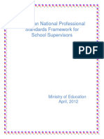 Ethiopian National Professional Standards Framework For School Supervisors