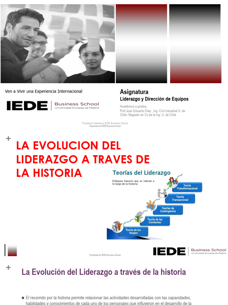 Evolución del Liderazgo a lo Largo de la Historia | PDF | Liderazgo ...