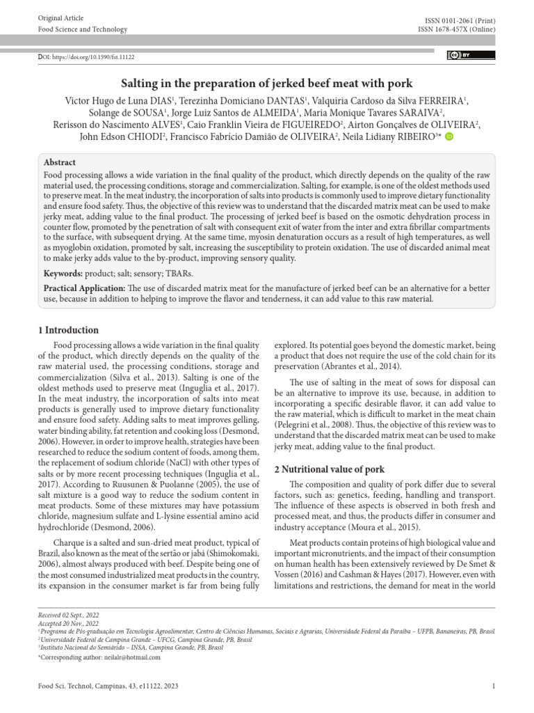 artigo-1-food-2023-download-free-pdf-meat-jerky