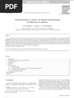 Download Nanotechnology in Action Overbased Nano Detergents as Lubricant Oil Additives by api-3777104 SN7102504 doc pdf