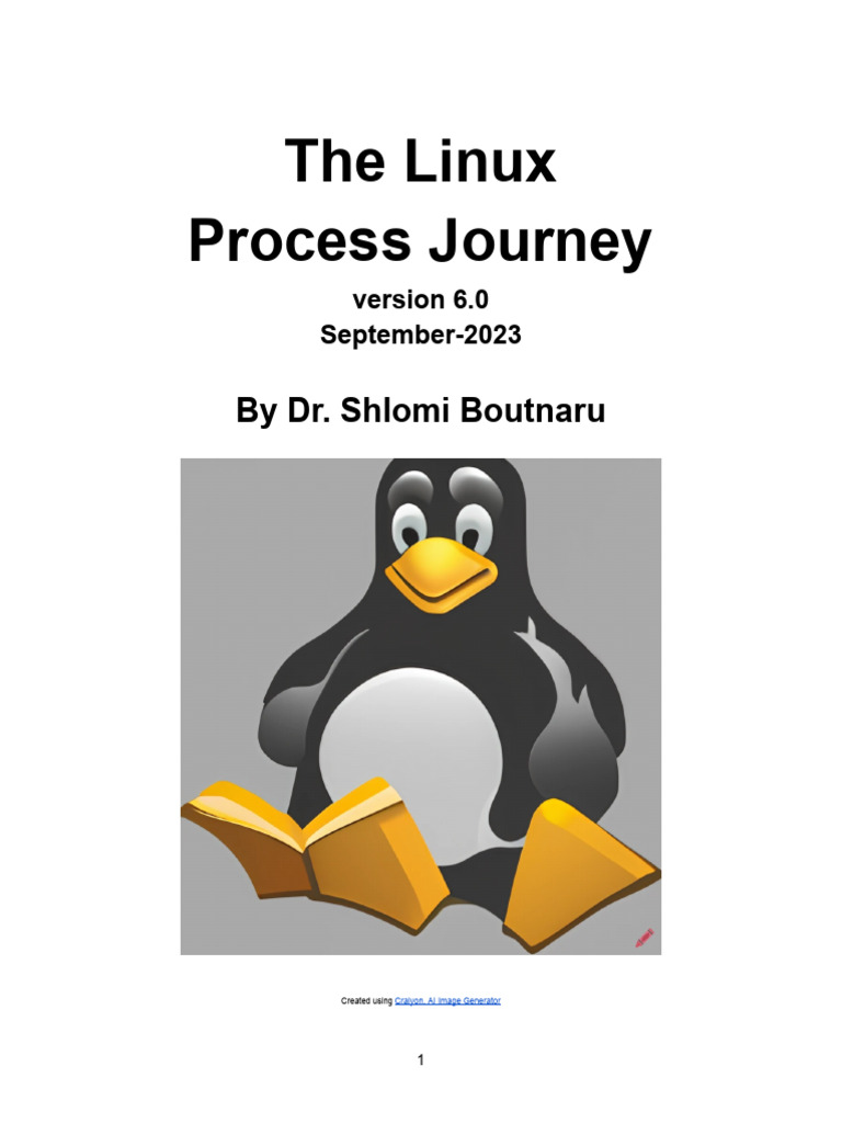 The Linux Process Journey - v6.0 - Sep2023 | PDF