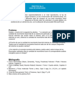 Práctica No 06 Leyes de Conservación