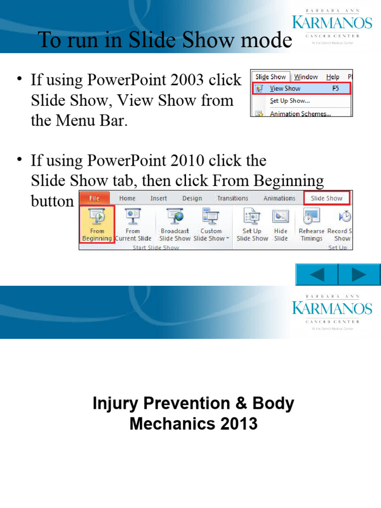 Injury Prevention & Body Mechanics Guide | PDF | Human Factors And ...