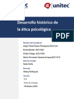 Desarrollo Etico de La Historia en Psicologia