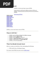 Download XHTML Tutorial by api-3819971 SN7102682 doc pdf