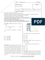 Avaliação Diagnóstica 8º Ano