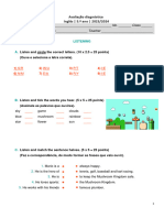 RTP - Teste Diagnóstico Inglês 5.º