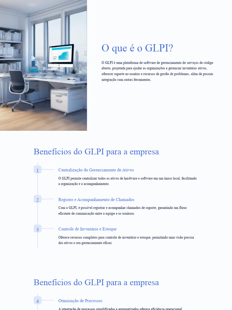 O-que-e-o-GLPI (1) | PDF | Tecnologia da Informação | Automação