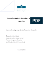 Seminarska Naloga - Transportna Ekonomika