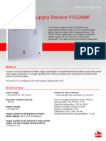 FS5200P-brochure - Font Alimentation 24V