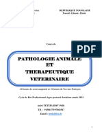 Pathologie et thérapeutique vétérinaire TA2 INFA