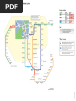 Sheffield Tram Routes and Stops Map | PDF | Sheffield | Rail Infrastructure