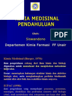 Kimia Medisinal Pendahuluan