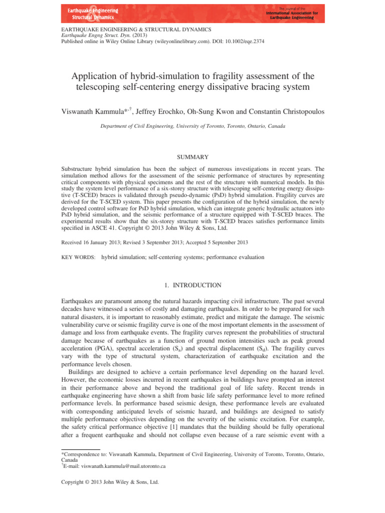 Application of Hybrid Simulation To Frag | PDF | Simulation ...