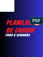 Planilha de Cardio Atualizada