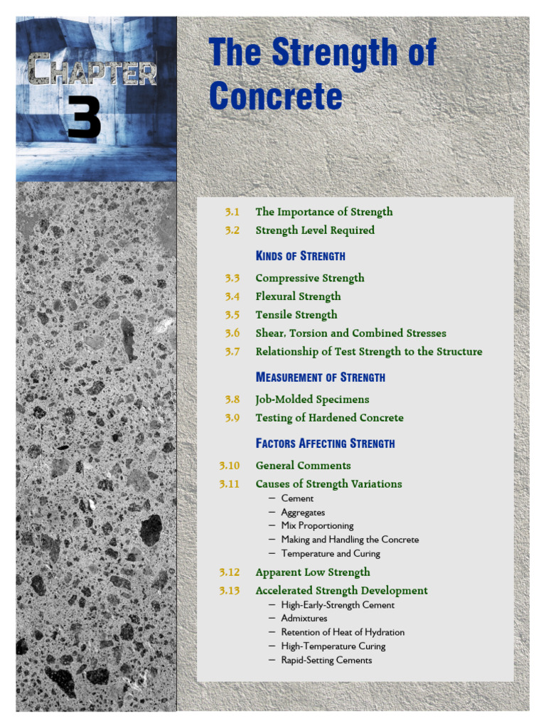 2021 Concrete Manual CH 3 | PDF