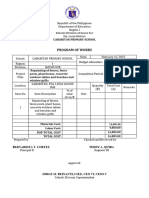 Program of Works Feb2022