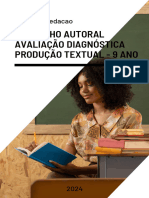 9 Ano - Avaliação Diagnóstica - Produção Textual