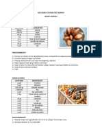 Recetario Cocinas Del Mundo