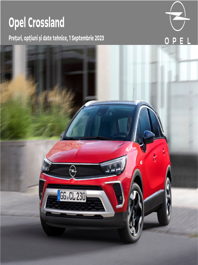 Der Opel Crossland 2024 Erstaunlich Vielseitig Kompakt