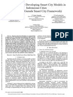 Framework For Developing Smart City Models in Indonesian Cities Based On Garuda Smart City Framework