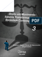 Direito em Movimento Saberes Transformadores Da Sociedade Contemporanea 3