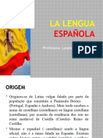 La Lengua Española - 1 Aula