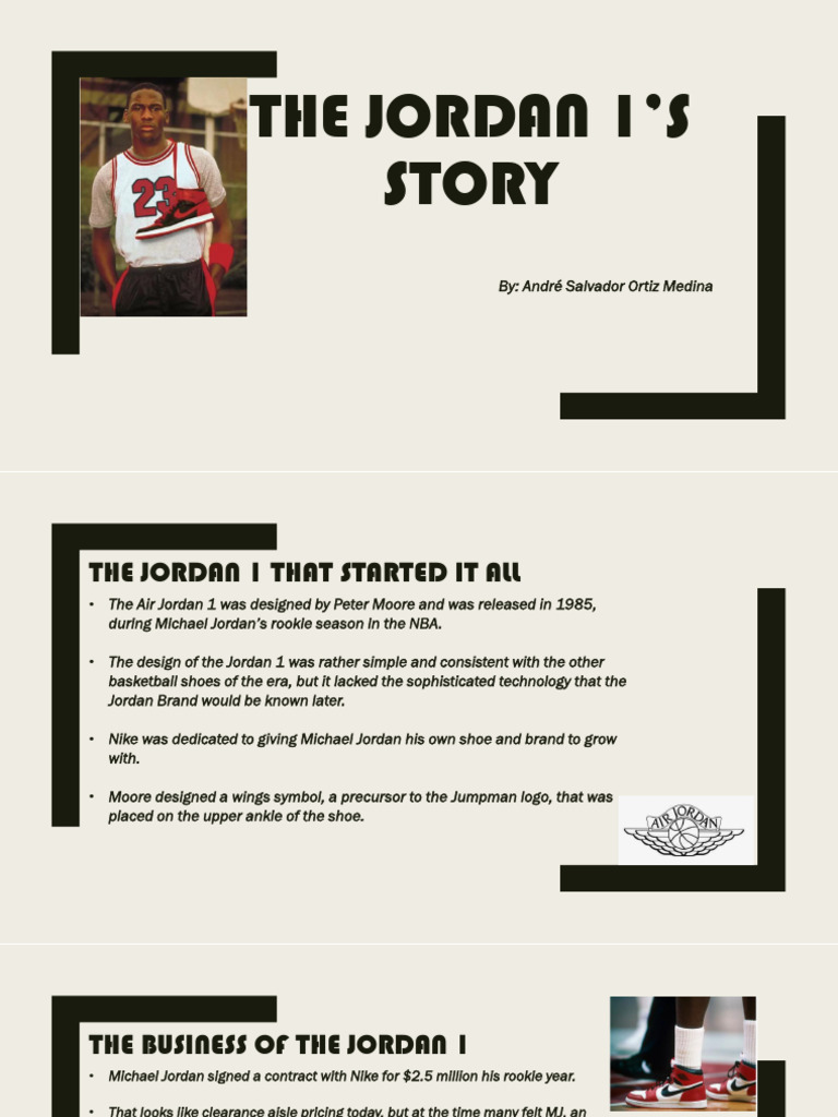 The Legacy of Air Jordan 1 Sneakers | PDF