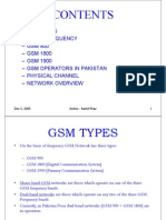 GSM Types and Network Overview 2 Only
