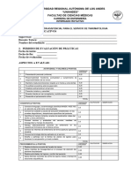 Rubrica Servicio de Traumatología