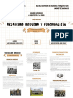 Urbanismo Moderno y Funcionalista