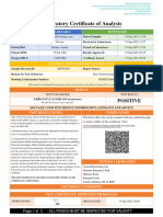 Covid 19 Test Result Certificate AST070017