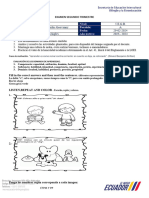 Examen 2T 5egb PJV Ingles