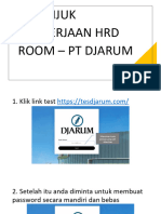 Tutorial HRD ROOM - Peserta