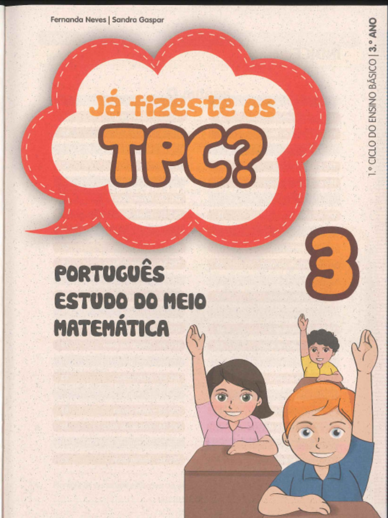 Já Fizeste Os TPC 3.º Ano | PDF