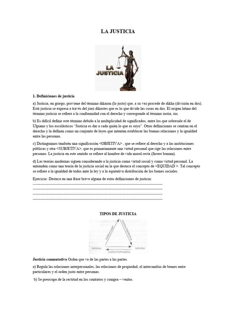 La Justicia | PDF | Justicia | Crimen y violencia