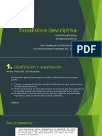 Estadística Descriptiva