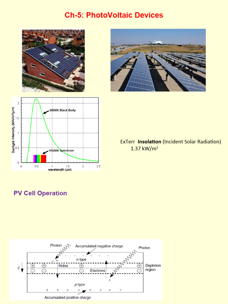 Photovoltaic Devices and Efficiency | PDF | Technology & Engineering