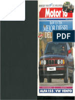 A Fondo BMW 525tds - Revista Motor16 - Diciembre de 1991