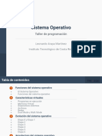 Apuntes 4. El Sistema Operativo