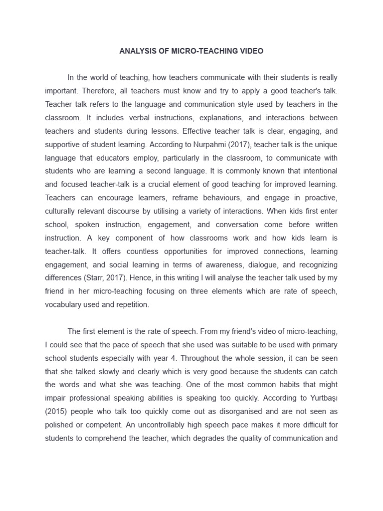 Task 2 TSLB3422 | PDF | Teachers | Learning